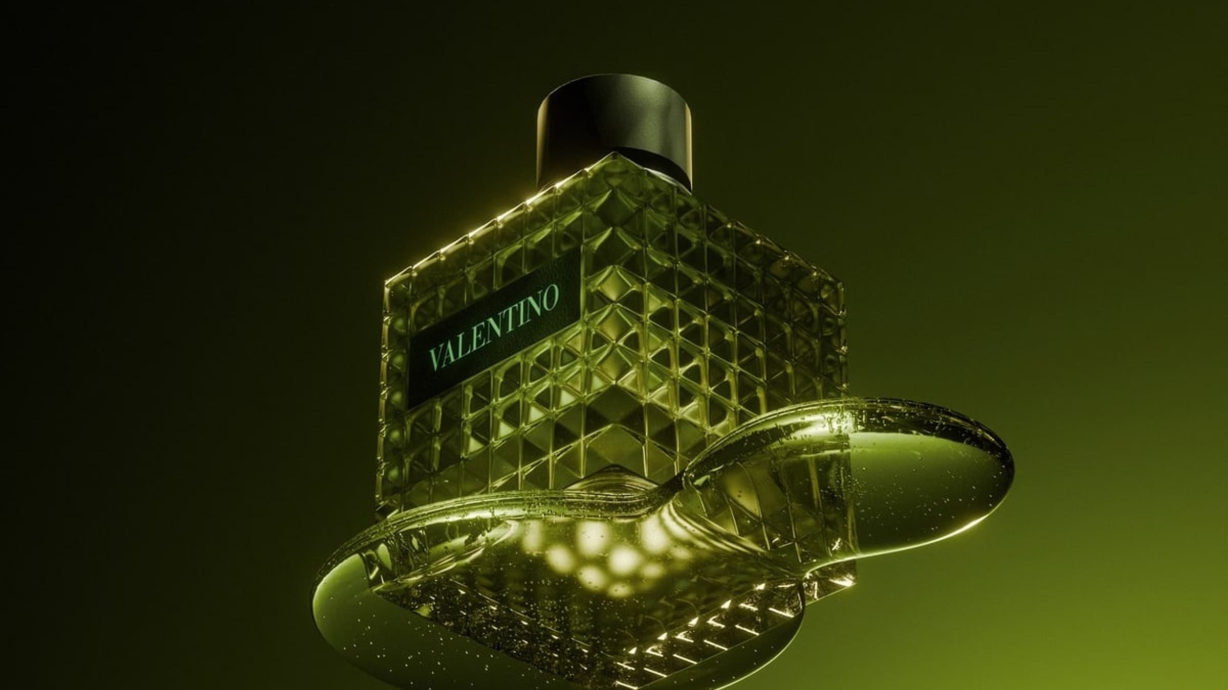 Bottle diamond glow